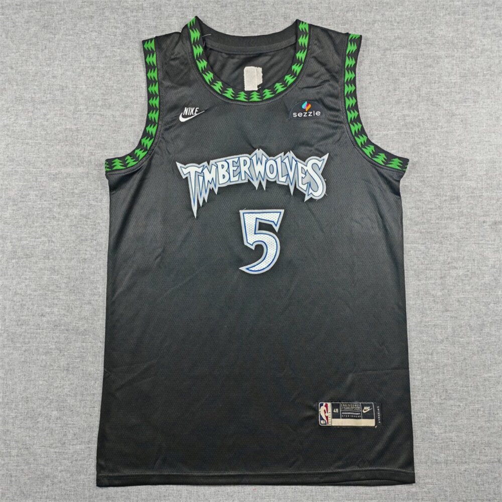 Mens Youths Select Anthony Edwards Black  Stitched Jersey